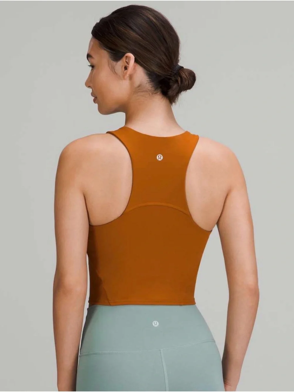 lululemon Invigorate Training Cropped Tank, Size 6, Color Butternut Brown